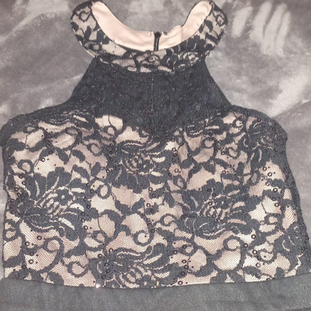 Long Loose Black Morgan and Co Dress
